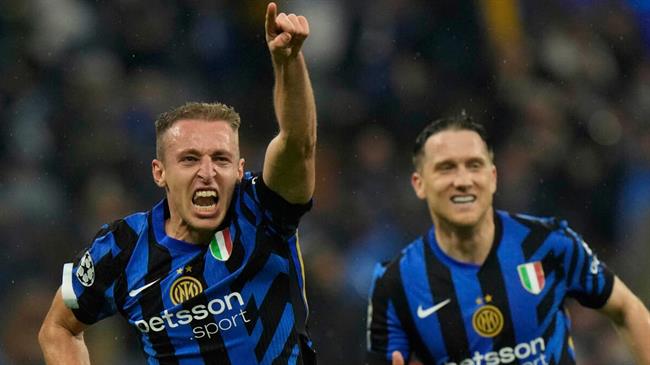 Cặp đấu giữa Inter và Barca lập kỷ lục về số bàn thắng ở vòng bán kết UCL 1