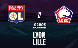 Phân tích, dự đoán trận đấu Lyon vs Lille (02h05 ngày 5/4)